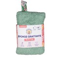 Éponge lavable et grattante