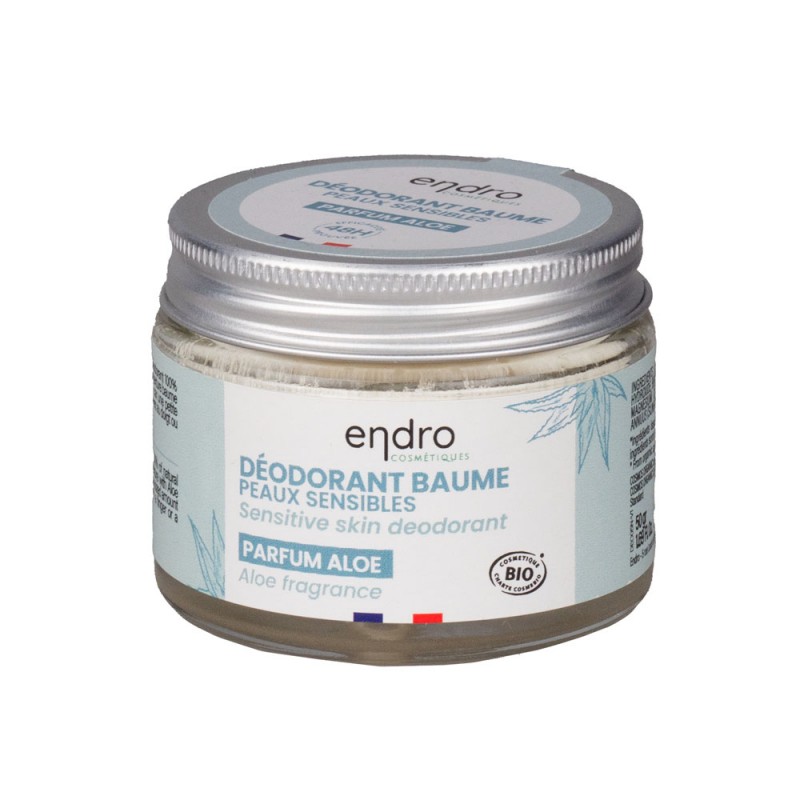 Déodorant baume peaux sensibles Endro de face