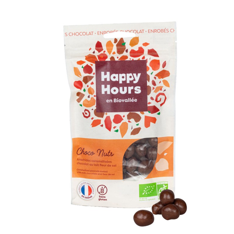 Choco Nuts ORGANIC - Milk Chocolate Peanuts