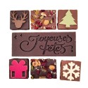 “Happy Holidays” chocolate box