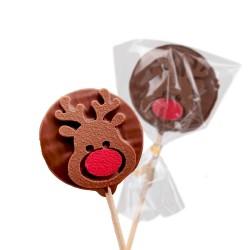 Chocolade kerstlolly