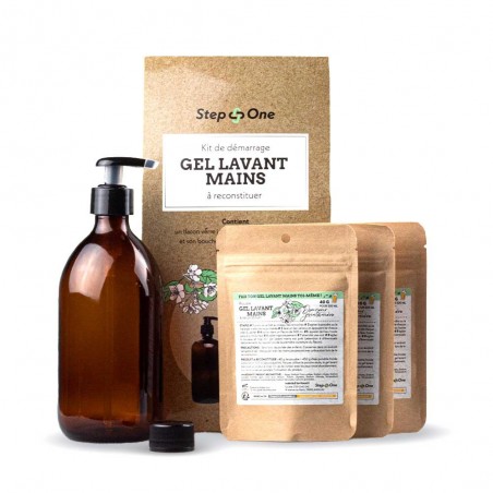 Kit gel lavant mains à reconstituer